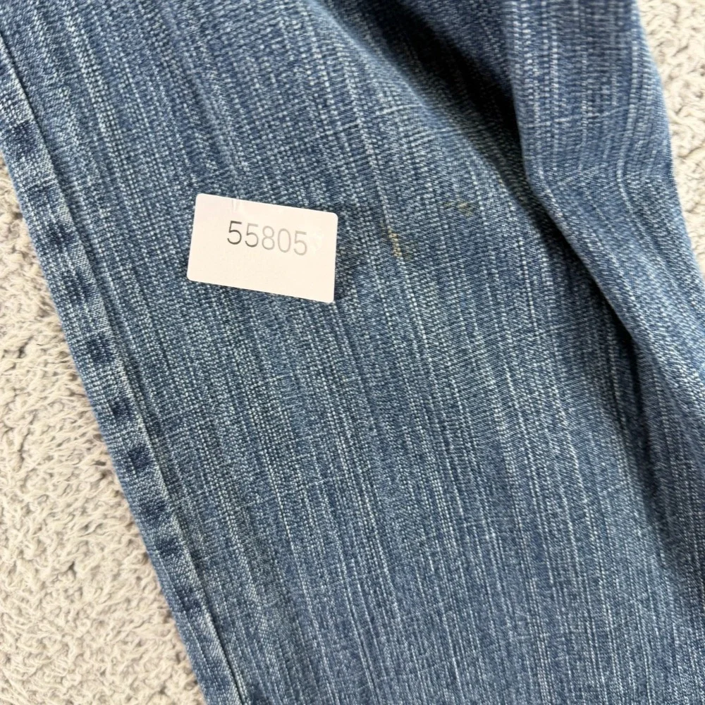 Vintage Rich Kids Jeans Men's 40x32 Blue Cotton Denim Straight Leg Faded Baggy